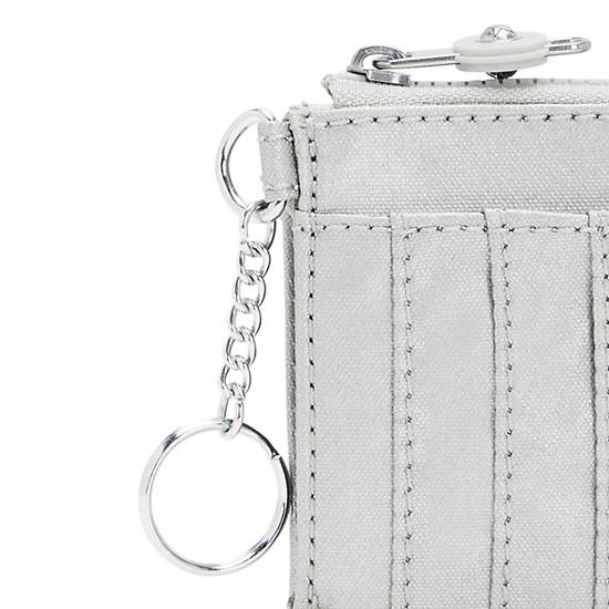 Kipling Dafni Metallic Wallet Plånbok Silver | SE 1041VR